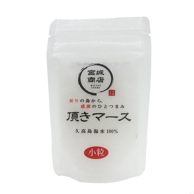 久高島海水100％　頂きマース【小粒】